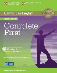 Complete First (2nd Edition) Workbook without answers with Audio CD Cambridge University Press / Робочий зошит