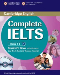 Complete IELTS Bands 4-5 Student's Book with answers and CD-ROM Cambridge University Press / Підручник з відповідями
