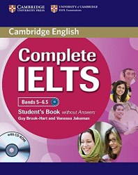 Complete IELTS Bands 5-6.5 Student's Book without answers with CD-ROM Cambridge University Press / Підручник без відповідей