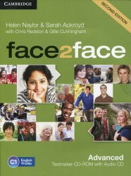 Face2face (2nd Edition) Advanced Testmaker CD-ROM and Audio CD Cambridge University Press / Диск з тестами