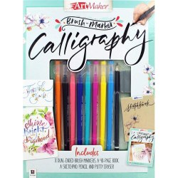 Art Maker: Brush-Marker Calligraphy Hinkler / Набір для творчості
