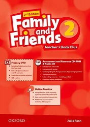 Family and Friends 2 (2nd Edition) Teachers Book Plus with Assessment and Resource CD-ROM and Audio CD Oxford University Press / Підручник для вчителя