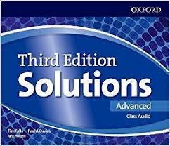 Solutions (3rd Edition) Advanced Class Audio CDs Oxford University Press / Аудіо диск
