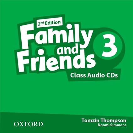 Family and Friends 3 (2nd Edition) Class CDs Oxford University Press / Аудіо диск