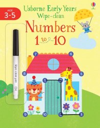 Usborne Early Years Wipe-Clean: Numbers 1 to 10 Usborne / Пиши-стирай