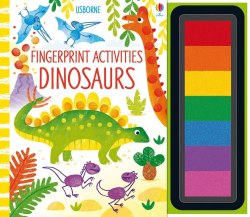 Fingerprint Activities: Dinosaurs Usborne / Розмальовка