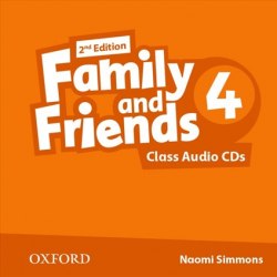 Family and Friends 4 (2nd Edition) Class CDs Oxford University Press / Аудіо диск