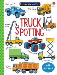 Usborne Minis: Truck Spotting Usborne / Книга з наклейками
