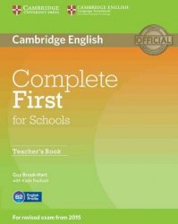 Complete First for Schools Teacher's Book Cambridge University Press / Підручник для вчителя