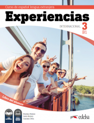 Experiencias Internacional B1 Libro del alumno + audio descargable Edelsa / Підручник для учня