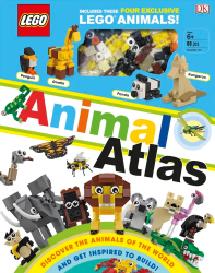 LEGO Animal Atlas: with four exclusive animal models Dorling Kindersley / Книга з іграшкою