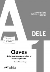 Preparación al DELE A1 Claves (Edición 2020) Edelsa / Брошура з відповідями
