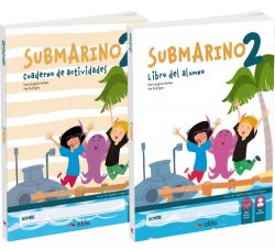 Submarino 2 Pack: Libro del alumno + Cuaderno de ejercicios + Audio descargable Edelsa / Підручник + зошит