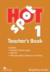 Hot Spot 1 Teacher's Book with Test CD Macmillan / Підручник для вчителя