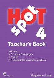 Hot Spot 4 Teacher's Book with Test CD Macmillan / Підручник для вчителя
