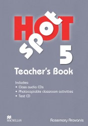 Hot Spot 5 Teacher's Book with Test CD and Class audio CDs Macmillan / Підручник для вчителя