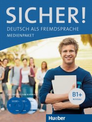 Sicher! B1+ Medienpaket (2 Audio-CDs und DVD zum Kursbuch) Hueber / Аудіо та відеоматеріали до підручника