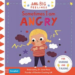 Little Big Feelings: Sometimes I am Angry Campbell Books / Книга з рухомими елементами