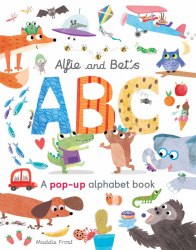 Alfie and Bet's ABC Caterpillar Books / Розкладна книга