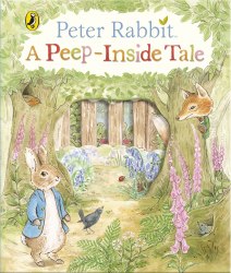 Peter Rabbit: A Peep-Inside Tale Puffin / Книга з віконцями, Книга з вирізними картинками