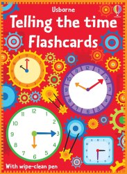 Telling the Time Flashcards Usborne / Картки з маркером