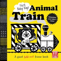 First Baby Days: Animal Train Pat-a-cake / Розкладна книга