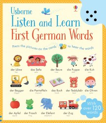 Listen and Learn: First German Words Usborne / Книга зі звуковим ефектом