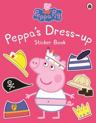 Peppa Pig: Peppa Dress-Up Sticker Book Ladybird / Книга з наклейками