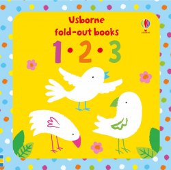 Fold Out Books: 123 Usborne / Розкладна книга