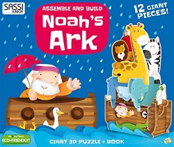Assemble and Build Noah's Ark Sassi / Книга з виробами, Збірна модель