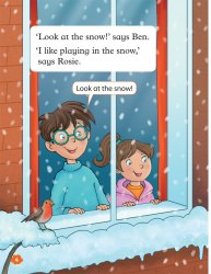 Oxford Read and Imagine Beginner In the Snow Oxford University Press / Книга для читання