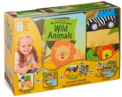 My Little Village: Animal Park Globe Publishing / Книга з іграшкою