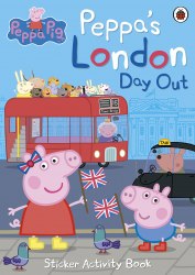Peppa Pig: Peppa's London Day Out Sticker Activity Book Ladybird / Книга з наклейками