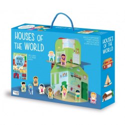 Table Tops: Houses of the World Sassi / Книга з виробами, Збірна модель