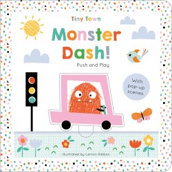 Tiny Town: Push and Play Monster Dash! Imagine That / Книга-іграшка, Розкладна книга