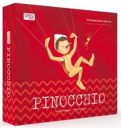 Treasure Chest of Fairy Tales: Pinocchio Sassi / Книга з іграшкою