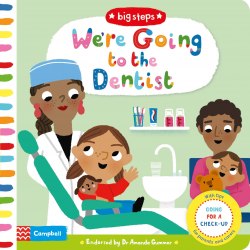 Big Steps: We're Going to the Dentist Campbell Books / Книга з рухомими елементами