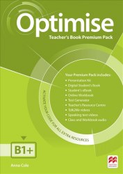Optimise B1+ Teacher’s Book Premium Pack Macmillan / Підручник для вчителя