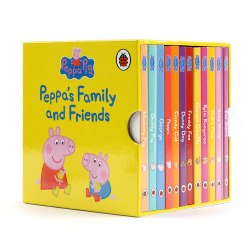 Peppa Pig: Peppa's Family and Friends Slipcase Ladybird / Набір книг