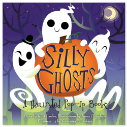 Silly Ghosts: A Haunted Pop-Up Book Jumping Jack Press / Книга з рухомими елементами, Книга 3D