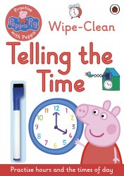 Practise with Peppa: Wipe-Clean Telling the Time Ladybird / Книга з маркером