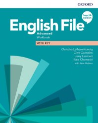 English File (4th Edition) Advanced Workbook with key Oxford University Press / Робочий зошит
