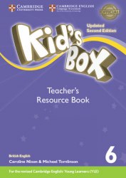 Kid's Box Updated Level 6 Teacher's Resource Book with Online Audio British English Cambridge University Press / Ресурси для вчителя