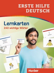 Erste Hilfe Deutsch: Lernkarten — 240 wichtige Wörter Hueber / Картки