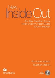 New Inside Out Pre-Intermediate Teacher's Book with Test CD Macmillan / Підручник для вчителя