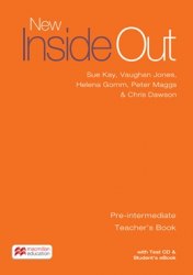 New Inside Out Pre-Intermediate Teacher's Book with eBook Pack Macmillan / Підручник для вчителя