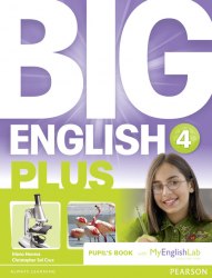 Big English Plus 4 Pupil's Book with MyEnglishLab Pearson / Підручник + онлайн зошит