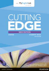 Cutting Edge 3rd Edition Starter Students' Book with DVD + MyEnglishLab Pearson / Підручник + онлайн зошит
