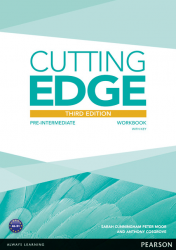 Cutting Edge 3rd Edition Pre-Intermediate Workbook with Key Pearson / Робочий зошит з відповідями
