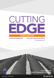 Cutting Edge 3rd Edition Upper-Intermediate Teacher's Book with Teacher's Resource Disk Pearson / Підручник для вчителя